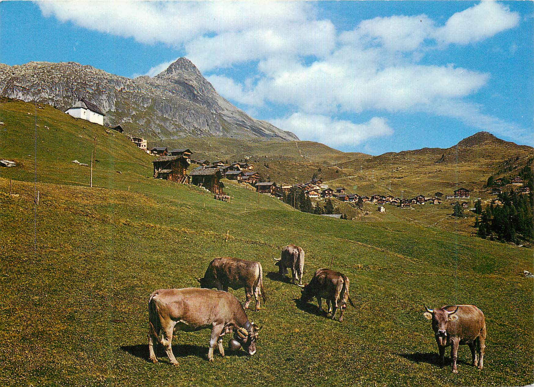 CPM Bettmeralp Wallis Bettmerhorn und Wurzenbord