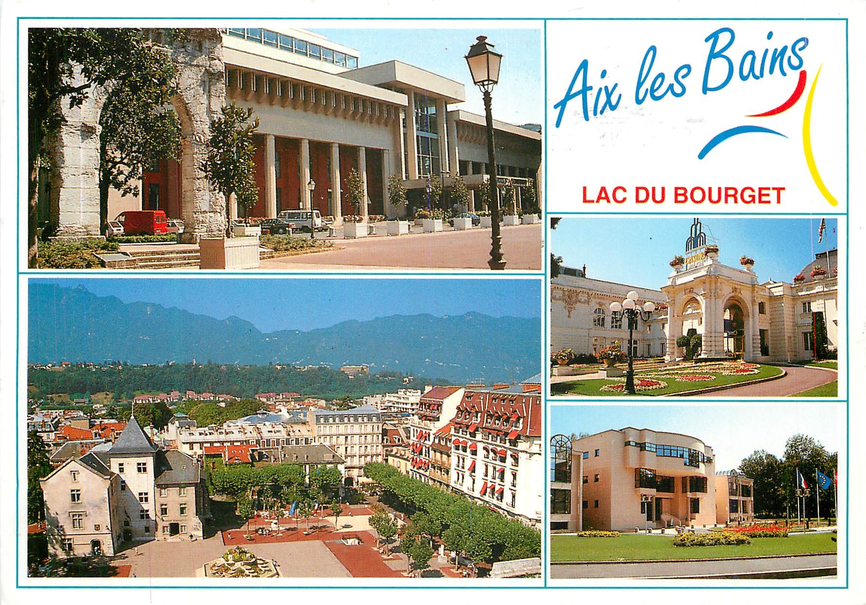 CPM Lac du Bourget Aix Les Bains Savoie