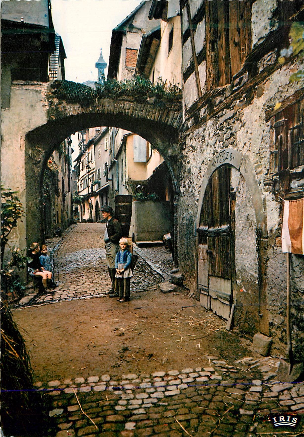 CPM L Alsace Pittoresque Riquewihr Rue des Juifs Judaica