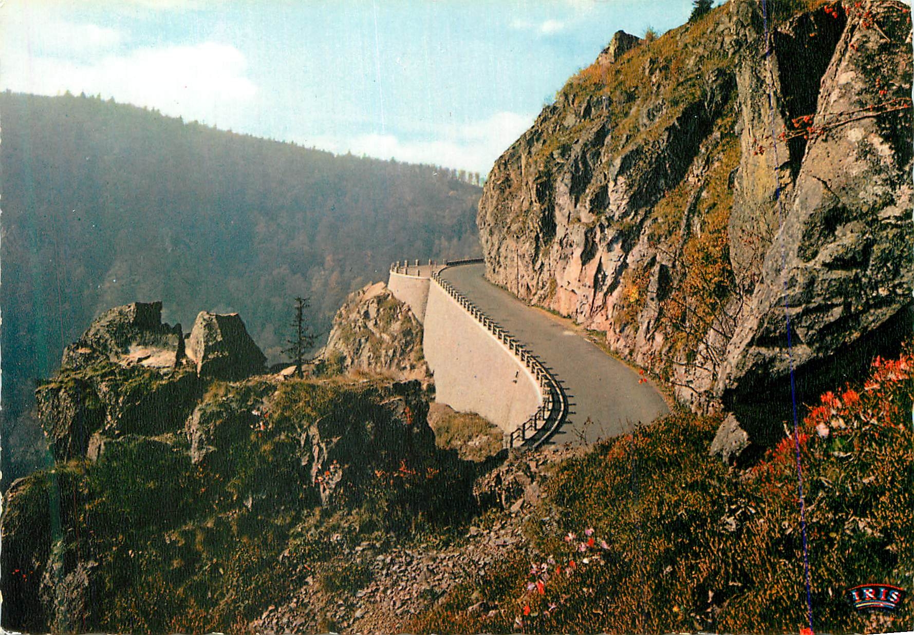 CPM Les Hautes Vosges La Schlucht La route de Munster