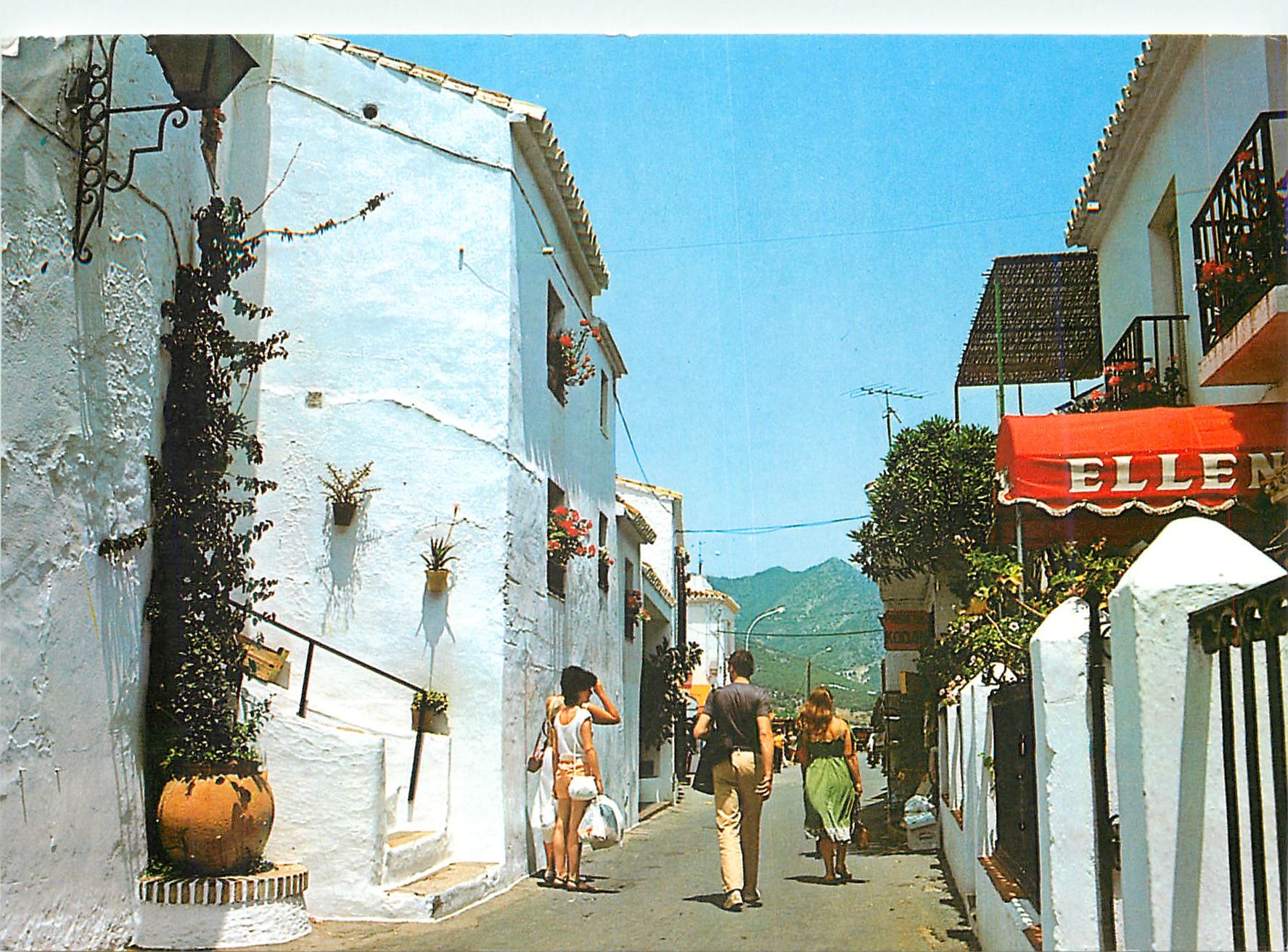 CPM Mijas Costa de Sol n Calle tipica