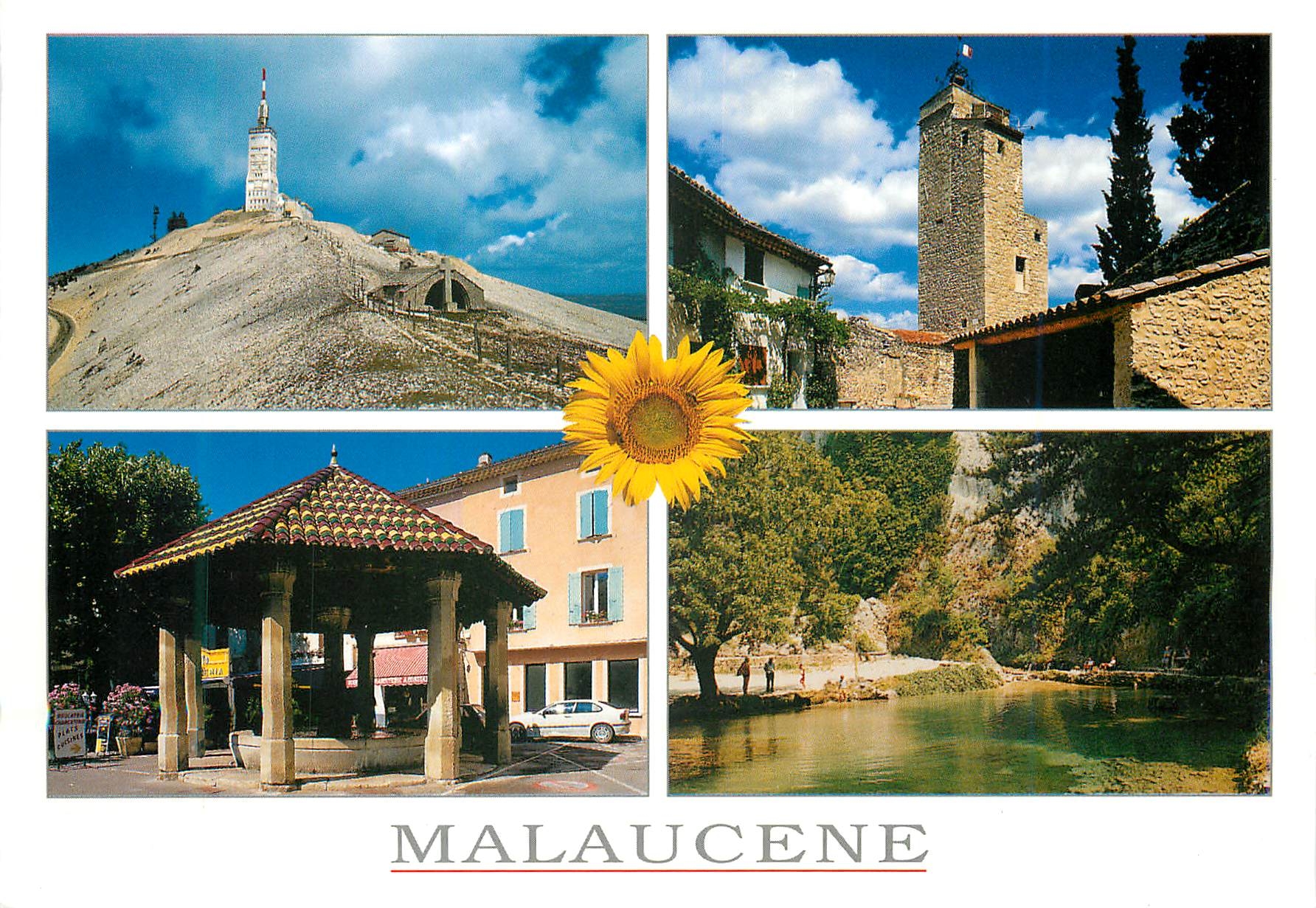 Malauçene — vue panoramique — Editions SL - B.P. 3041 - 69605 VILLEURBANNE