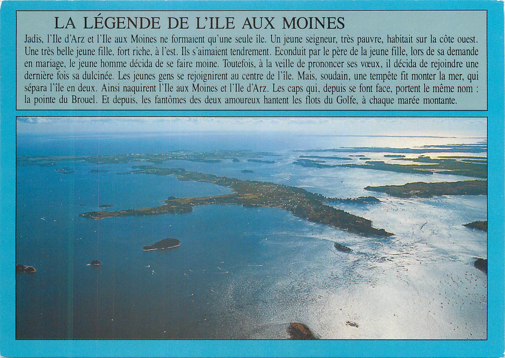 L'Île aux Moines — La légende de l'île aux Moines — Éditions d'Art JOS, Chateaulin