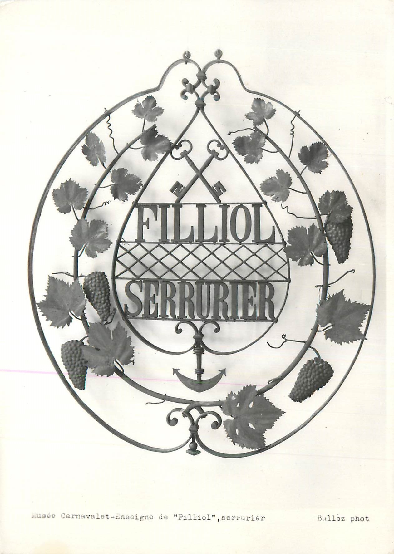 CPM Filliol Serrurier