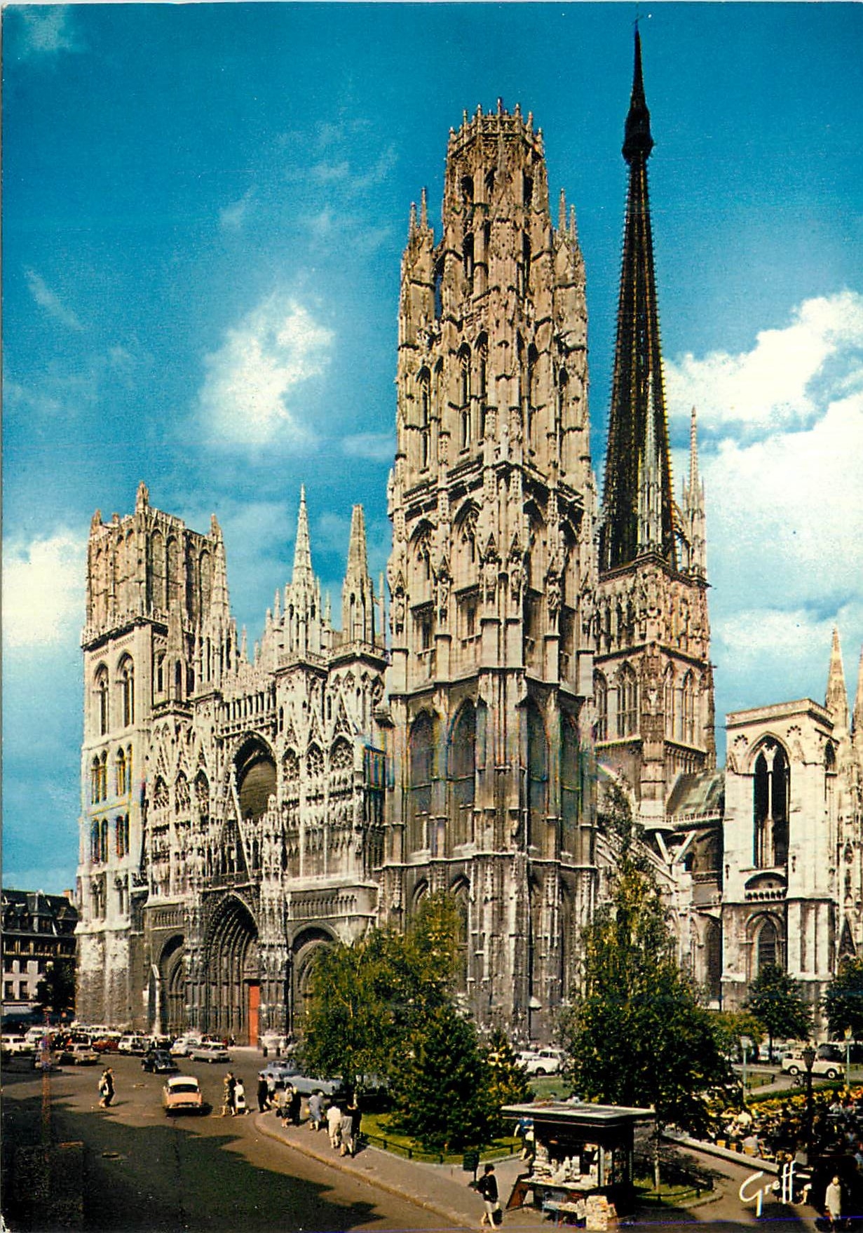 CPM En Normandie Rouen Seine Maritime La Cathedrale L une des plus belles de France