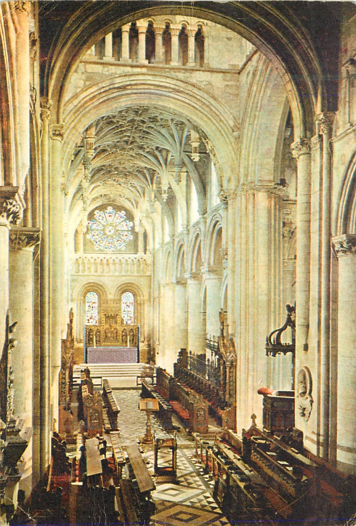 CPM Christ Church Cathedral Oxford Now the Cathedral of Oxford the architecture is mainly Norman with a very early centu