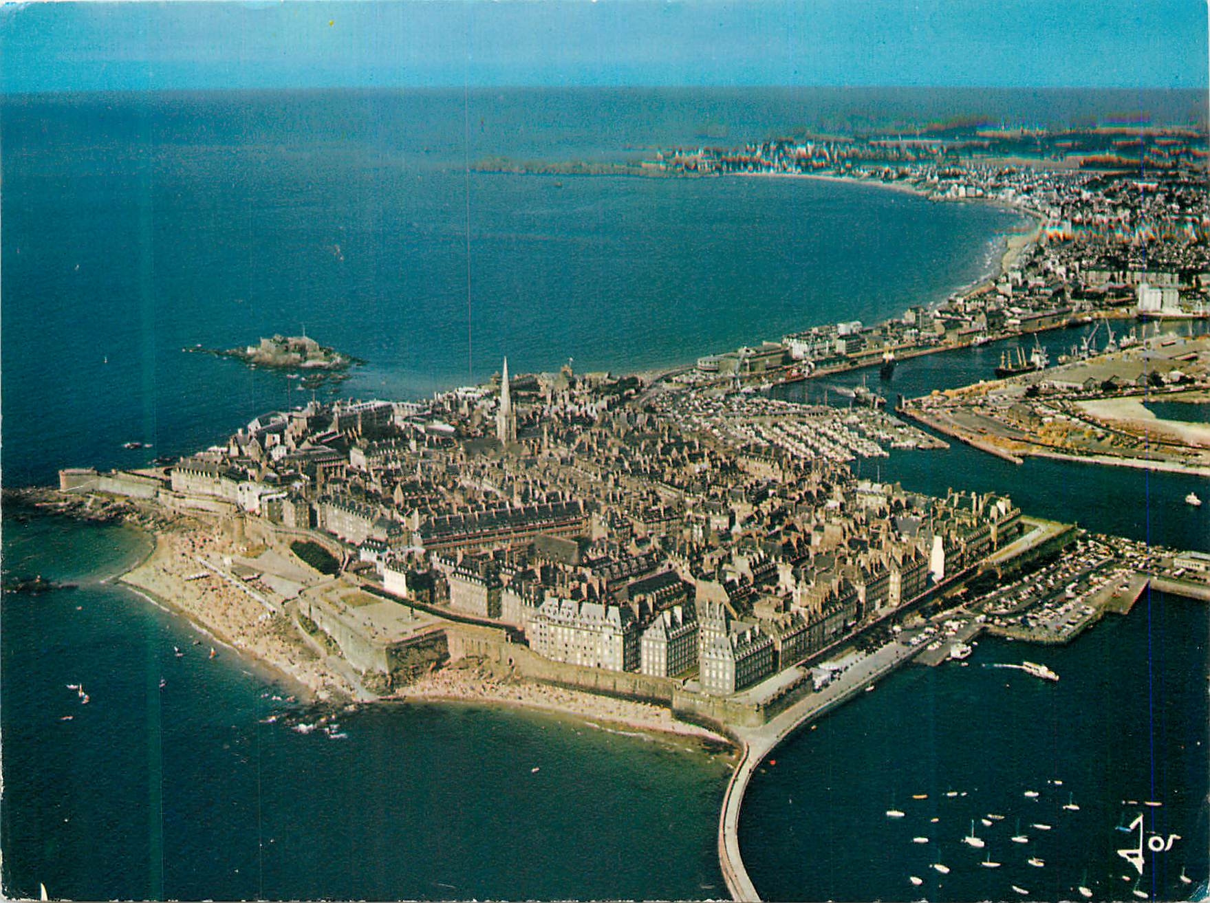 Saint-Malo — Vue générale — Editions d'Art JOS, V.305