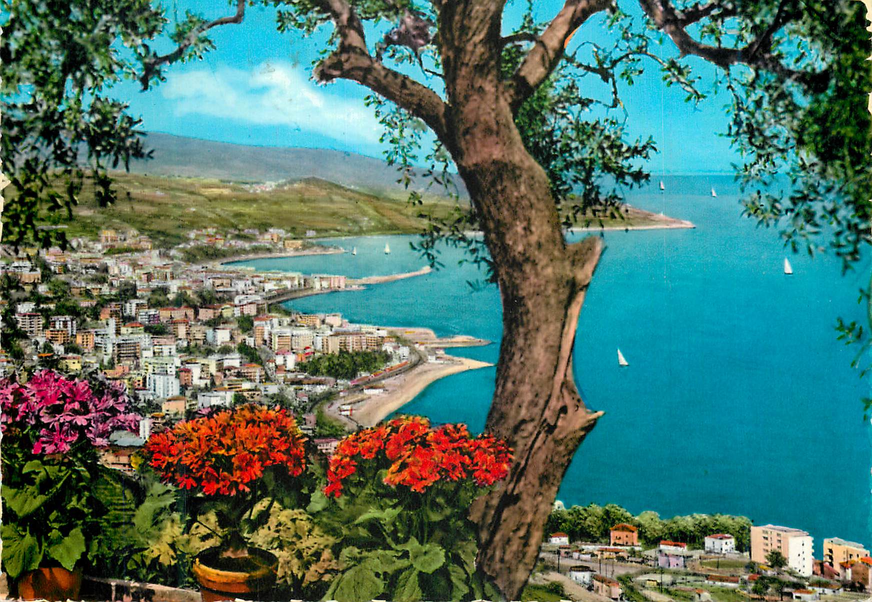 CPM Riviera del Flori San Remo Vue generale prise de l ouest