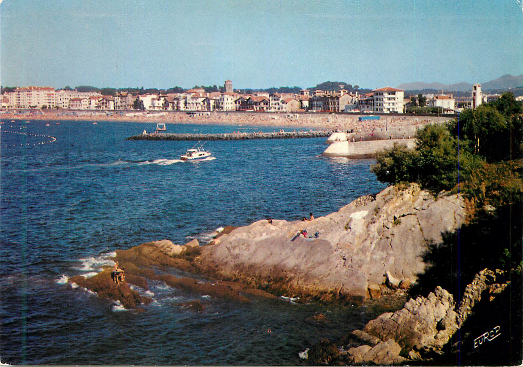 La Baie de Saint-Jean-de-Luz et l'Entrée du Port — Côte Basque — Édition de l'Europe