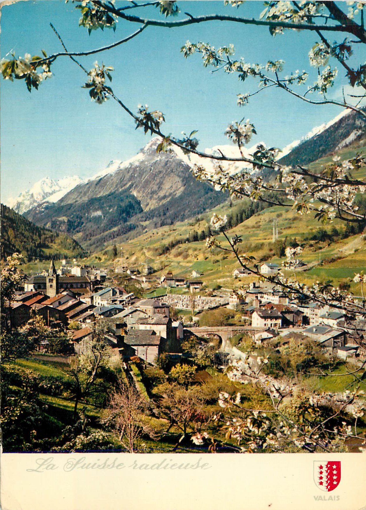 CPM La Suisse Radieuse Orsieres et le Val Ferret