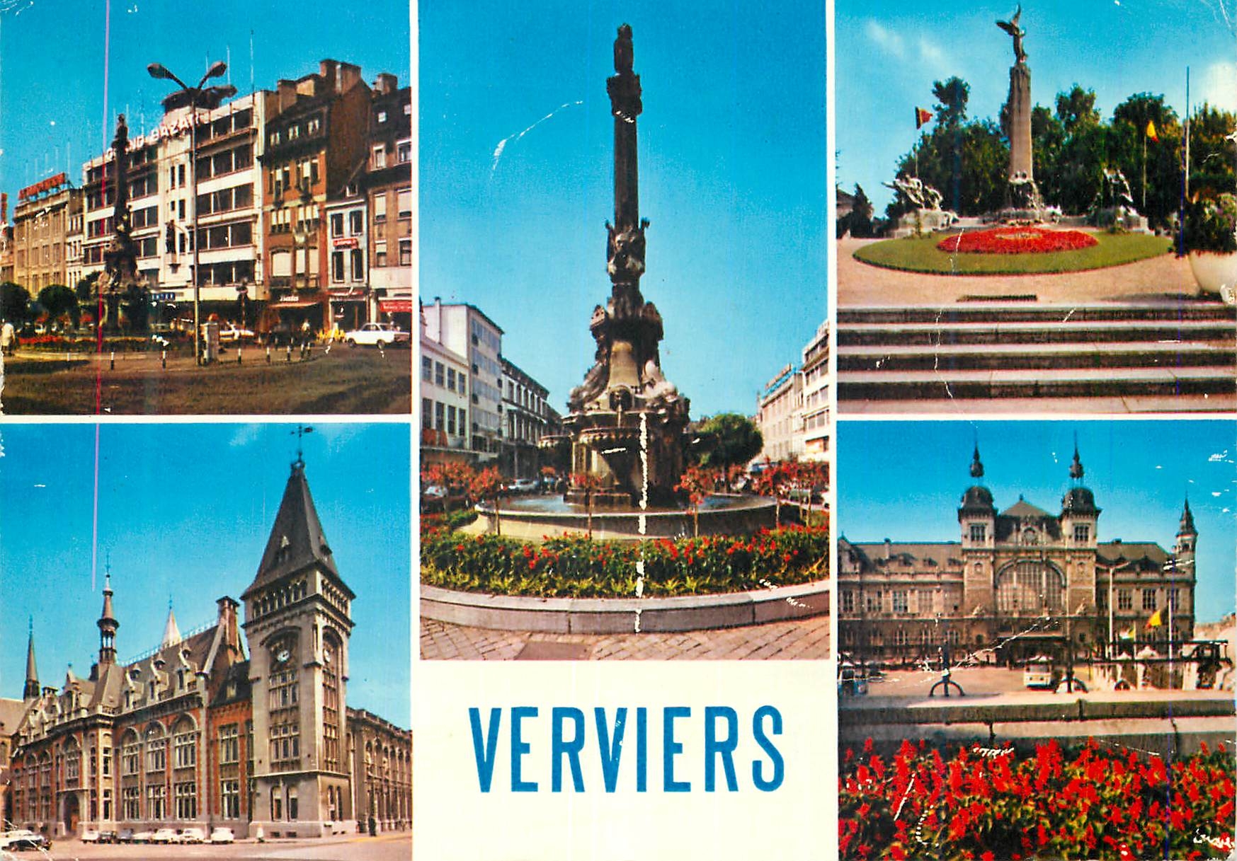 Verviers — vue panoramique — Edit. Thill, S.A., Bruxelles