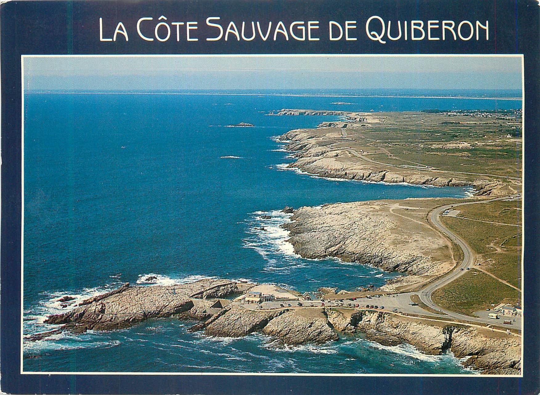 Die wilde Küste von Quiberon — Luftbild — Éditions d'Art Jack, n° 4060