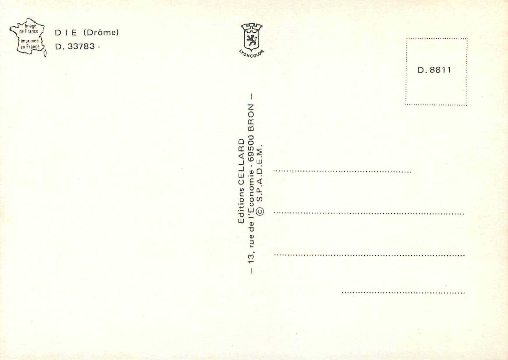 CPM Die Drome — Rückseite