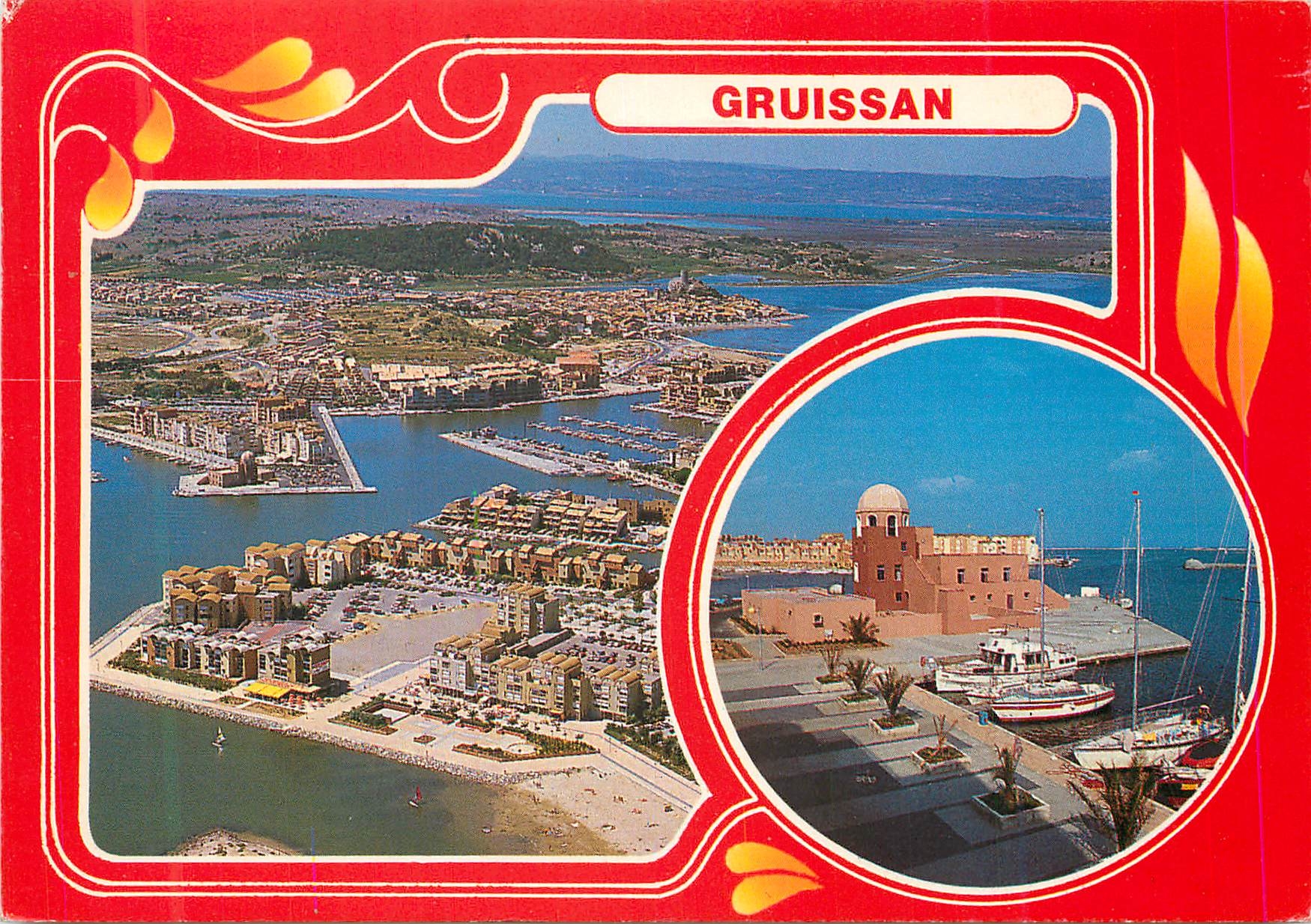 CPM En Parcourant La Cote Mediterraneene Gruissan Aude