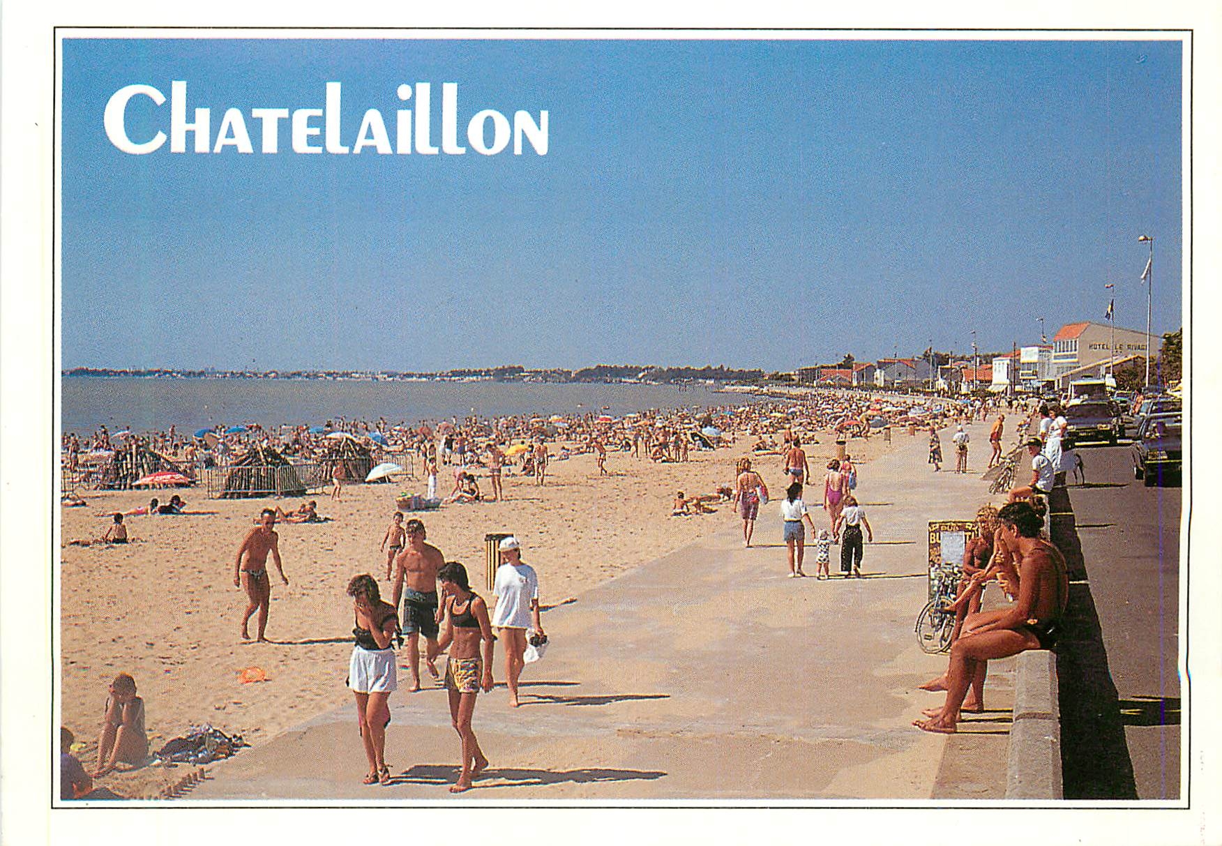 CPM Chatelaillon Plage La grande plage