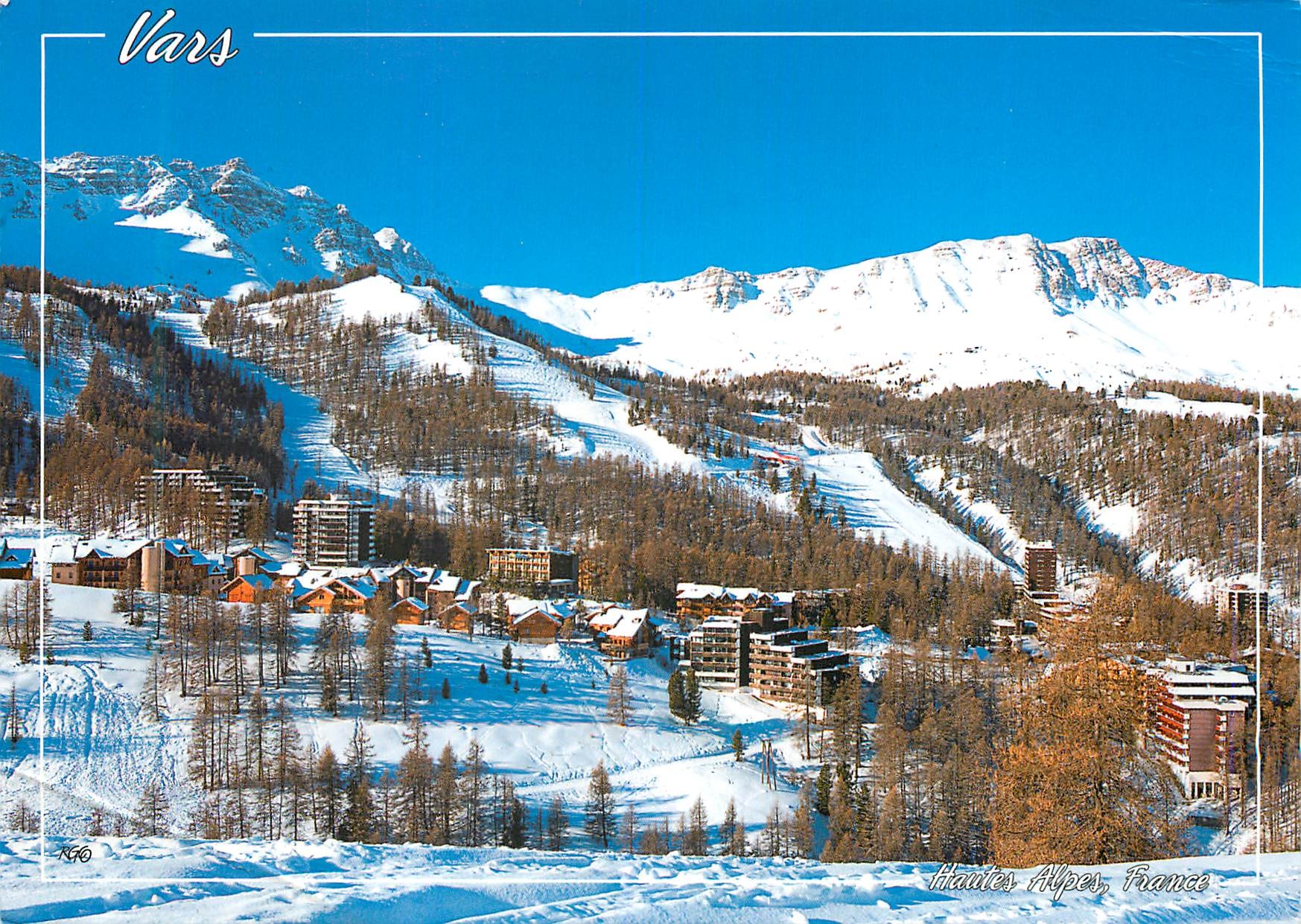 Vars — Station de ski — Éditeur EDY Chambéry, n° 960
