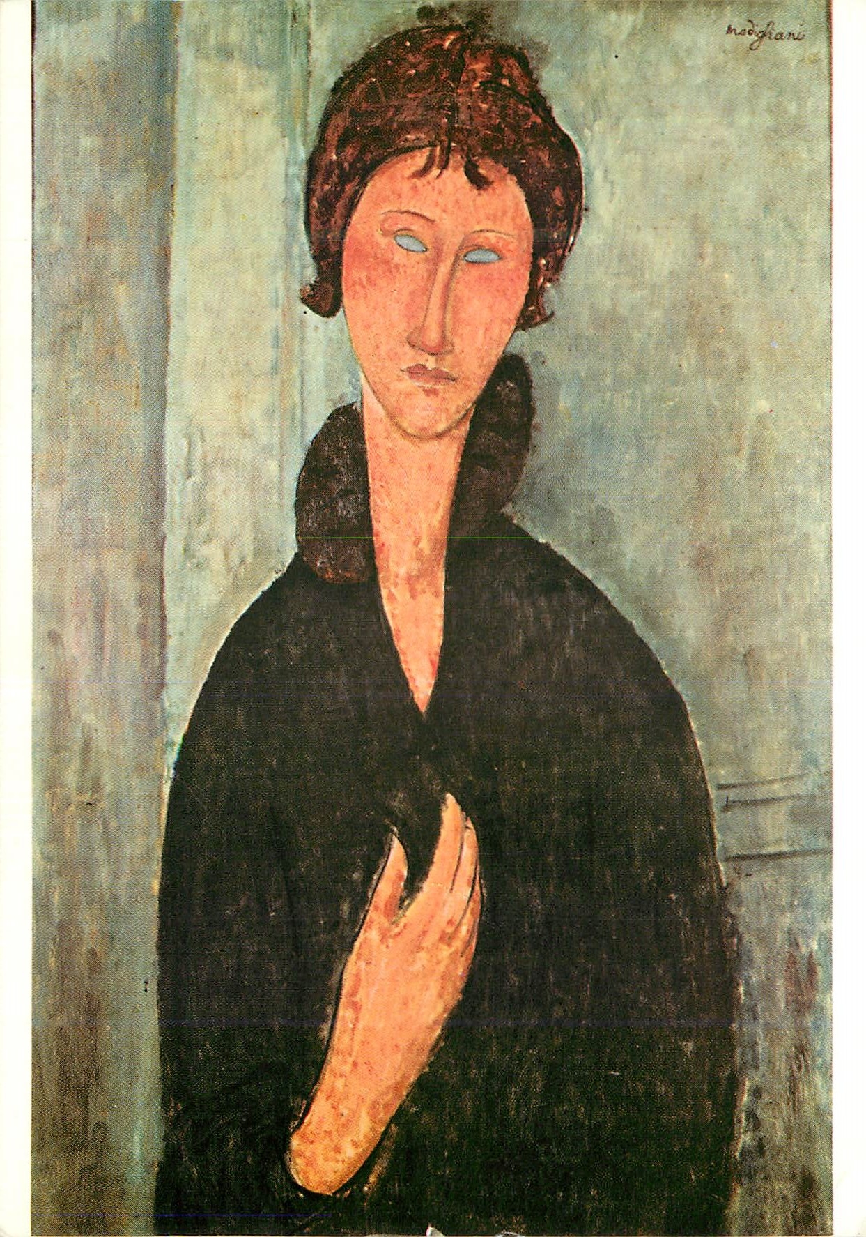 Femme aux yeux bleus — reproduction — Hazan, éditeur, Paris