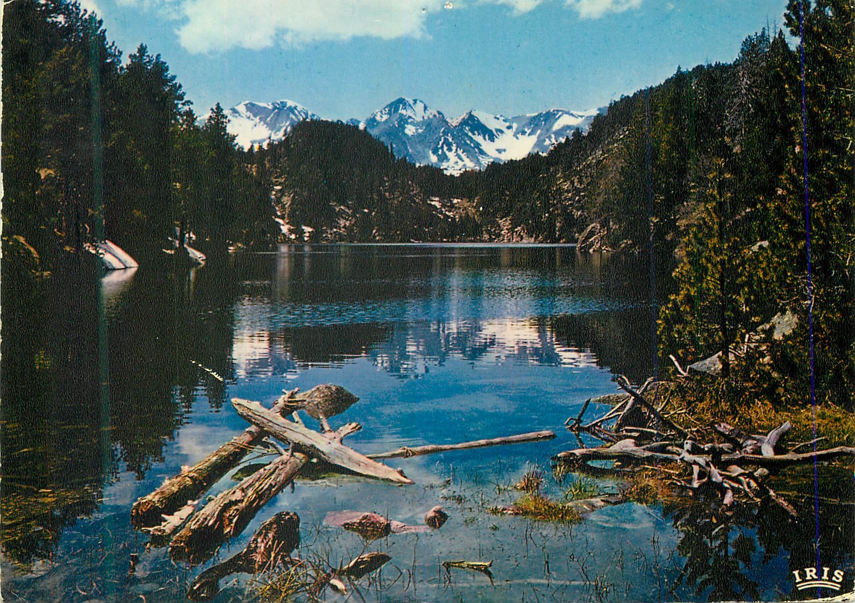 CPM La Cerdagne Francaise Les lacs du Carlite le lac Long