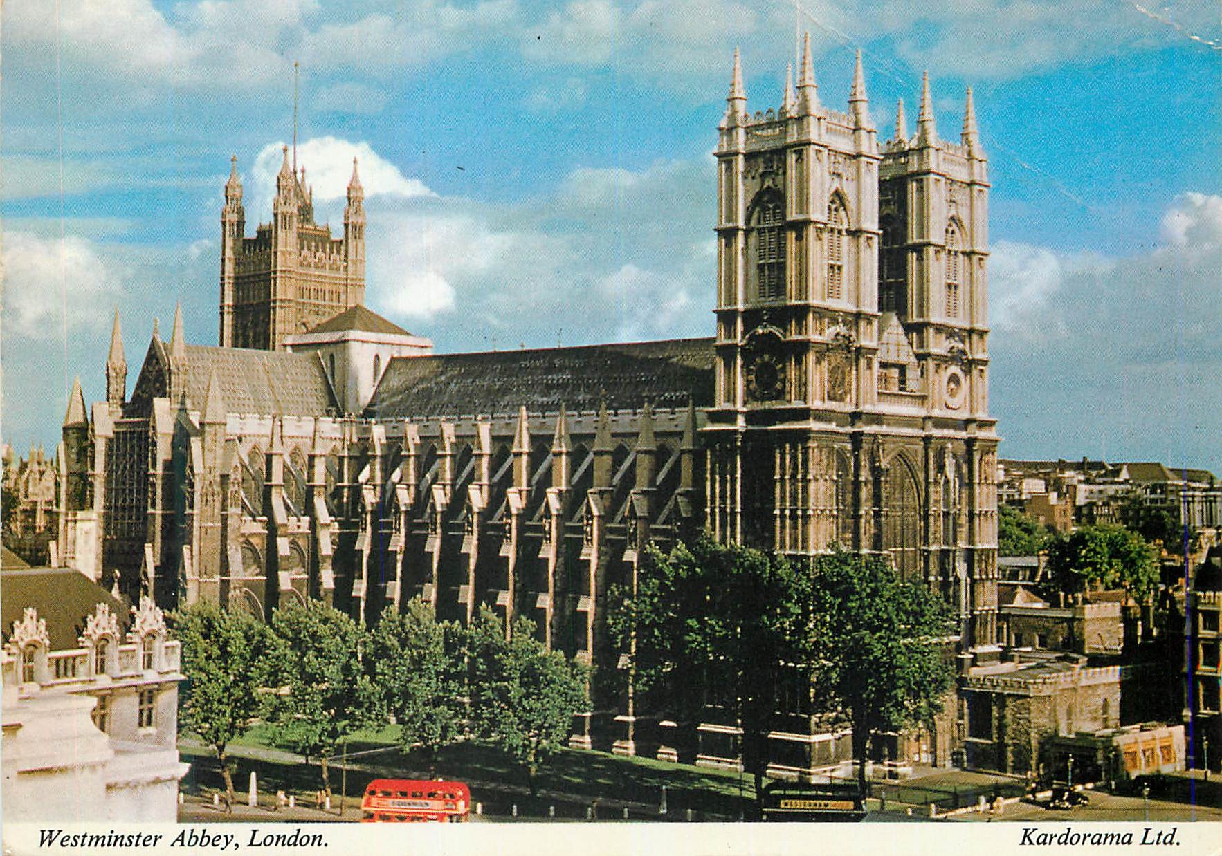 CPM Westminster Abbey London Contain the tombs of many soveriegns