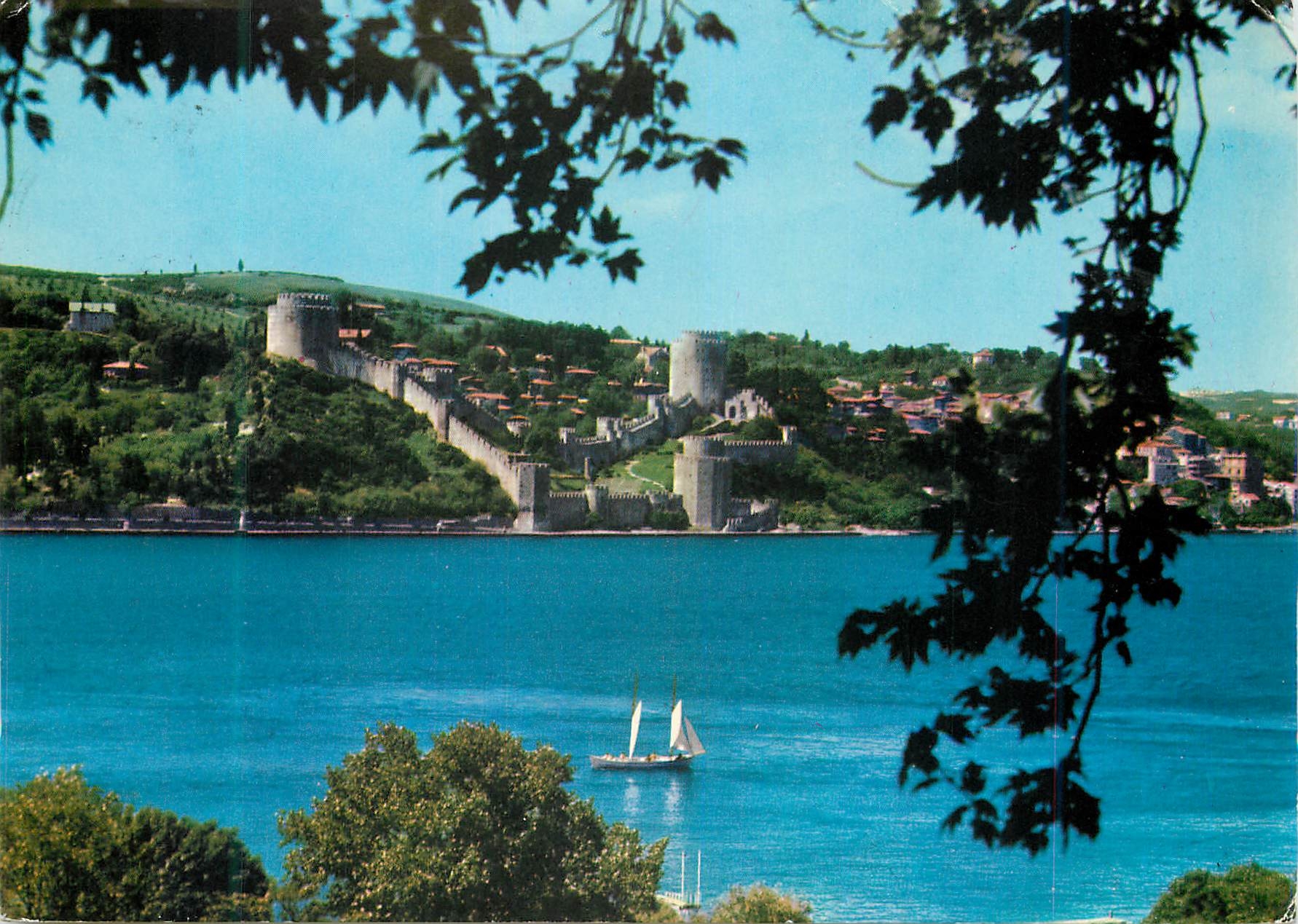 CPM Istanbul Turkiye The view of Rumelihisar from Anatolian side