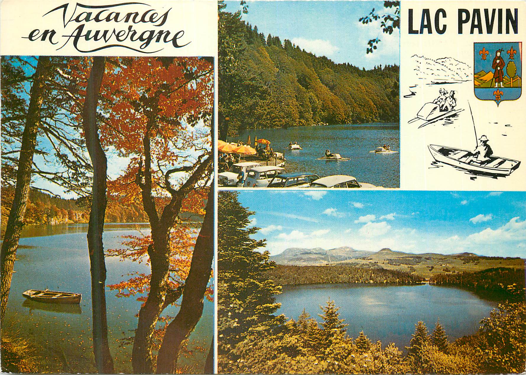 Lac Pavin — Auvergne — Éditions Grenoble SPADEM