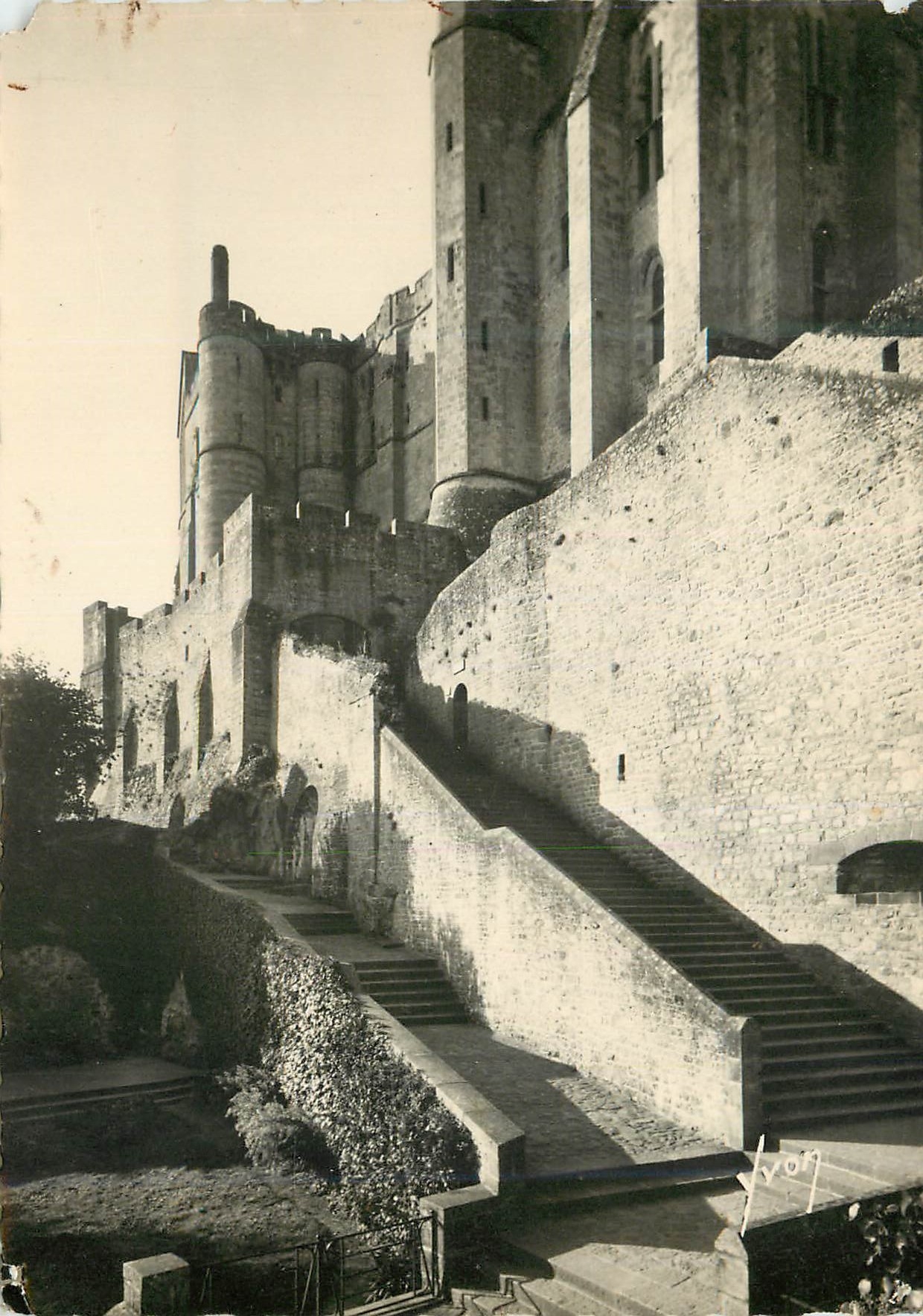 Mont Saint-Michel — Chemin des Loges, grand Degré et Chatelet — Éditions d'Art YVON