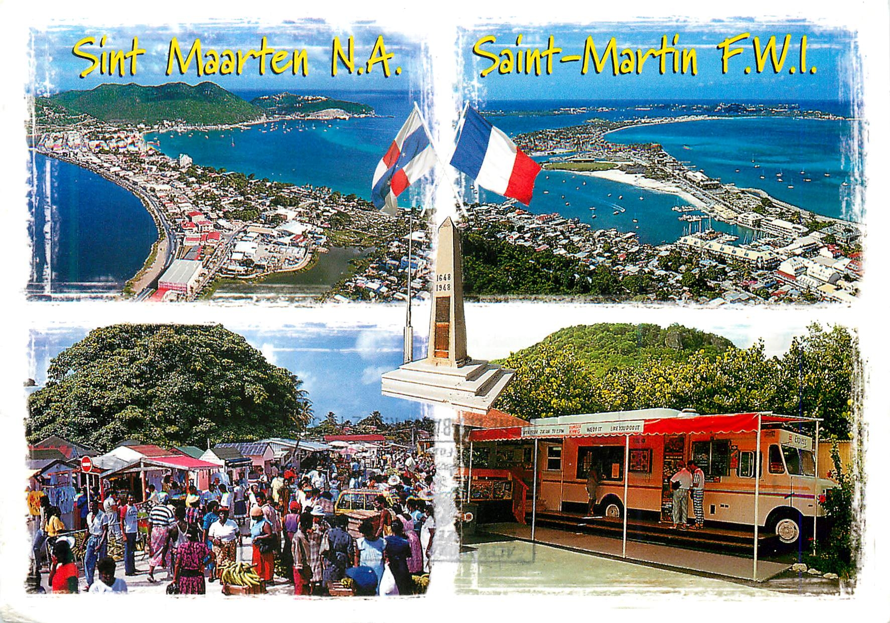 CPM Saint Maarten Netherlands Antilles Saint Martin French West Indies