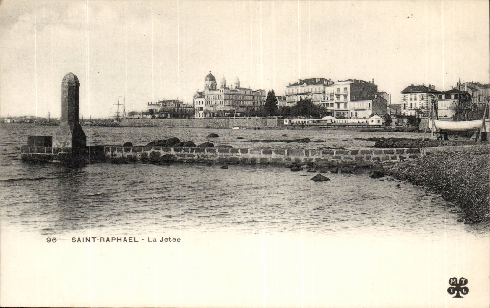 Var - Saint Raphael - La Jetee - CPA 