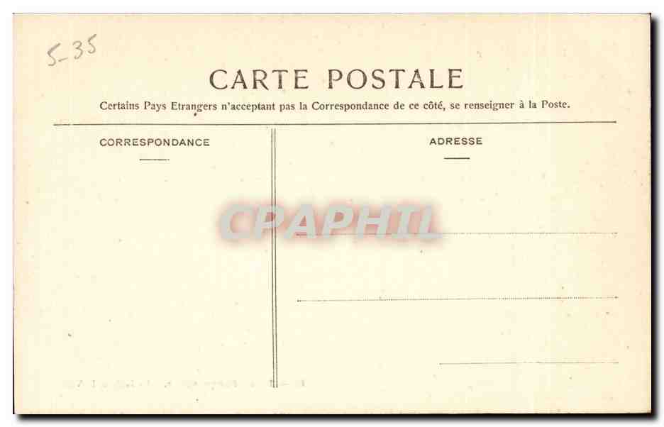 Var - Ile de Porquerolles - La Rade et la Ville - CPA  — Rückseite
