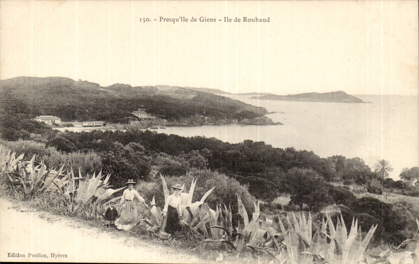 Presqu'île de Giens — Ile de Roubaud — Édition Poullan, Hyères