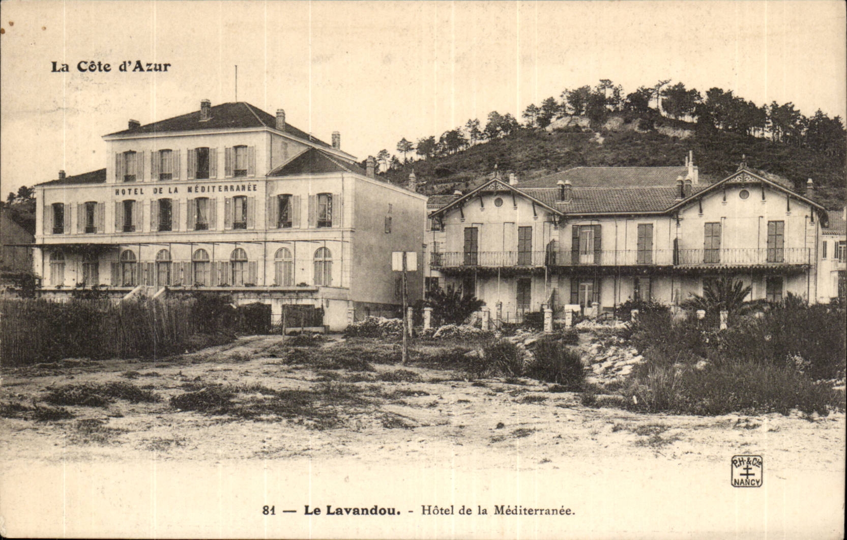 Var - Le Lavandou - Hotel de Mediterranee - CPA 