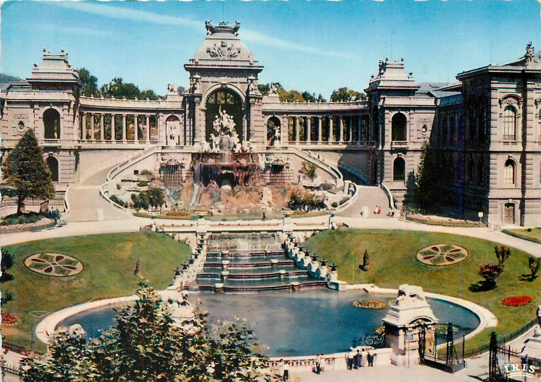 CPM Marseille (B du R) Le Palais Longchamp Reflets de Provence