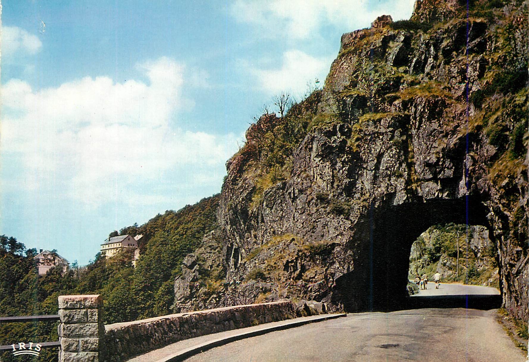 Col de La Schlucht — Tunnel — Éditeur Diplôme de la France, n° 68.392.62