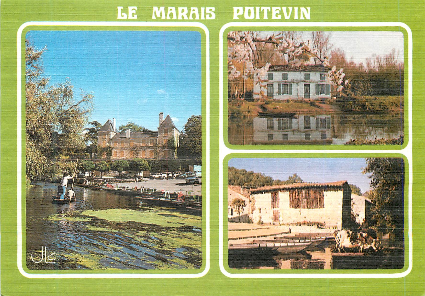 CPM Deux Sevres Le Marais Poitevin 