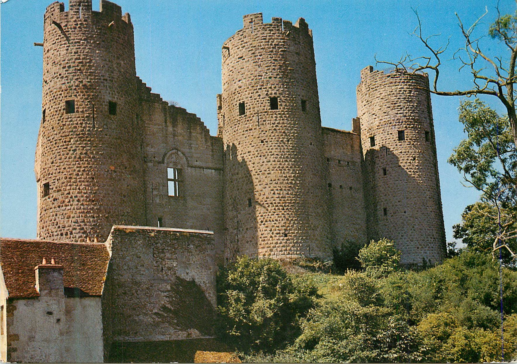 CPM Le Bourbonnais Ruines du Chateau de Bourbon l'Archambault