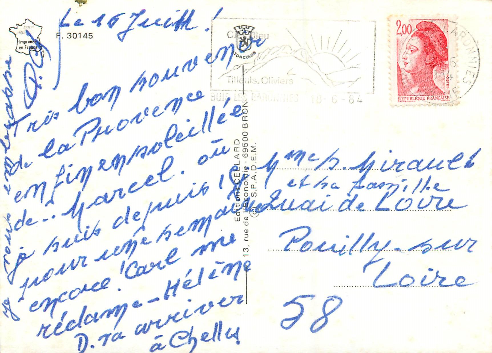 Les "bòri" de Haute Provence — cabanes en pierres plates — Édition Céleard, Titieuils-Oliviers — Verso