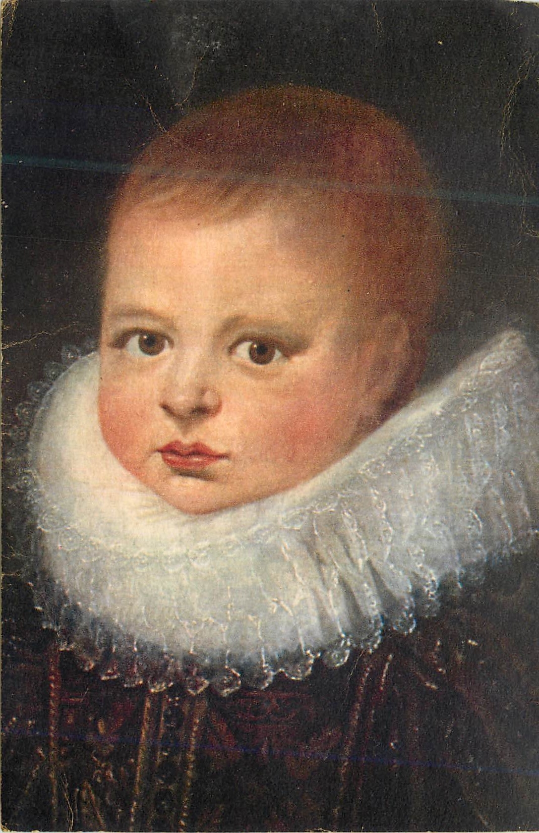 CPM Musee d'Epinal Alonso Sanchez Coello Tete d'Enfant