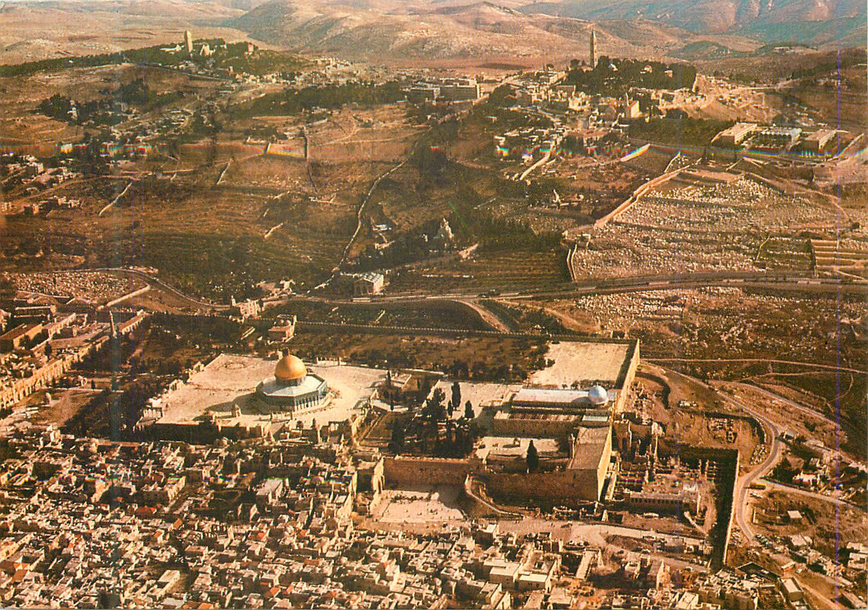 CPM Jerusalem The City Bird's Eye View