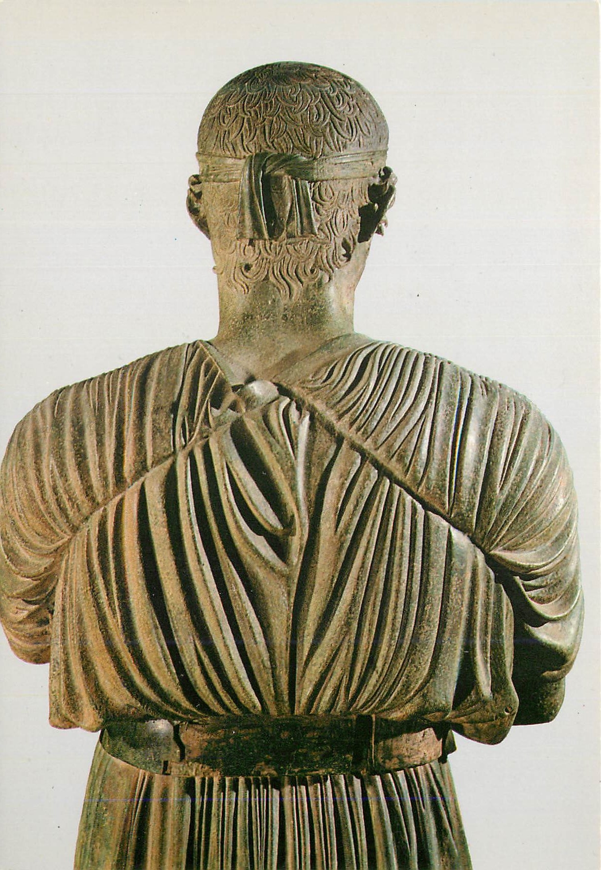 CPM Musee de Delphes L'Aurige (475 av J C)