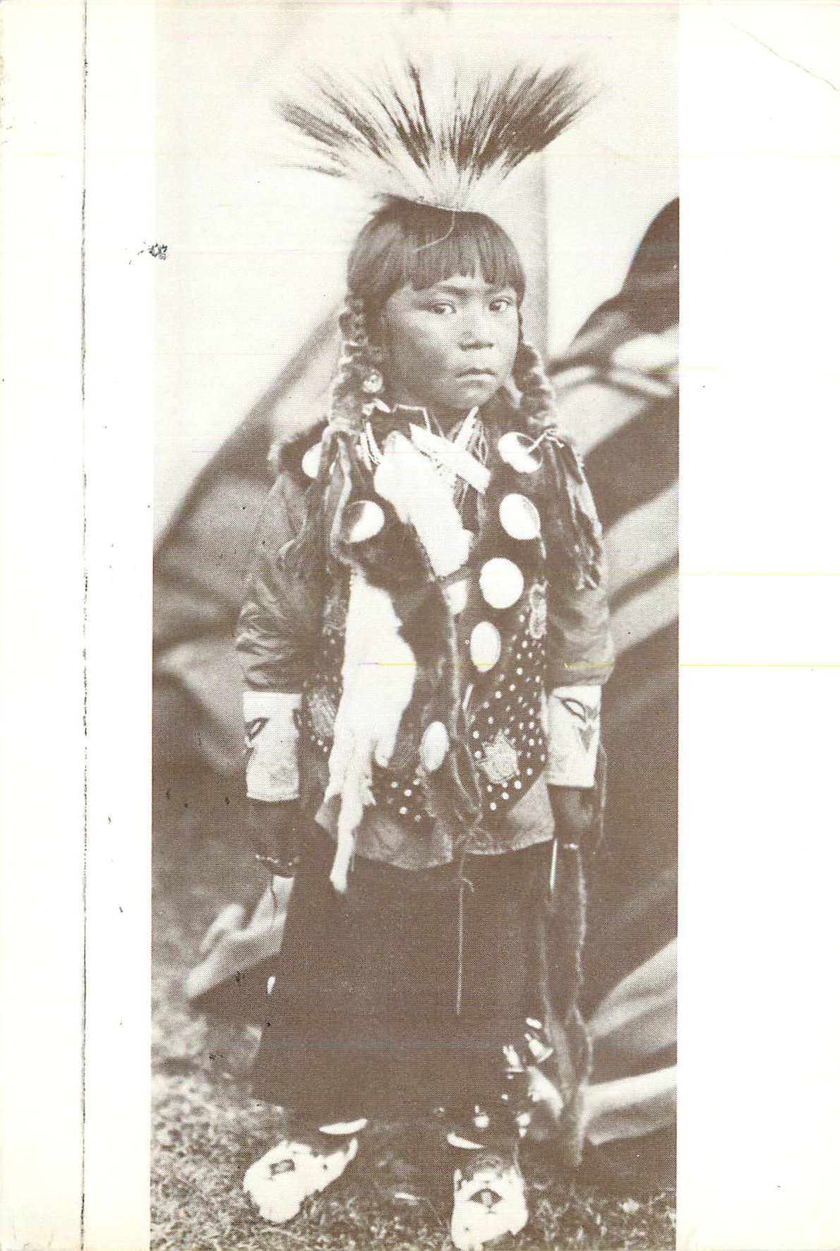 Eingeborenes Kind der Amerikas — Ausstellung Galerie Urubamba, Paris 1985 — Verlag nicht sichtbar