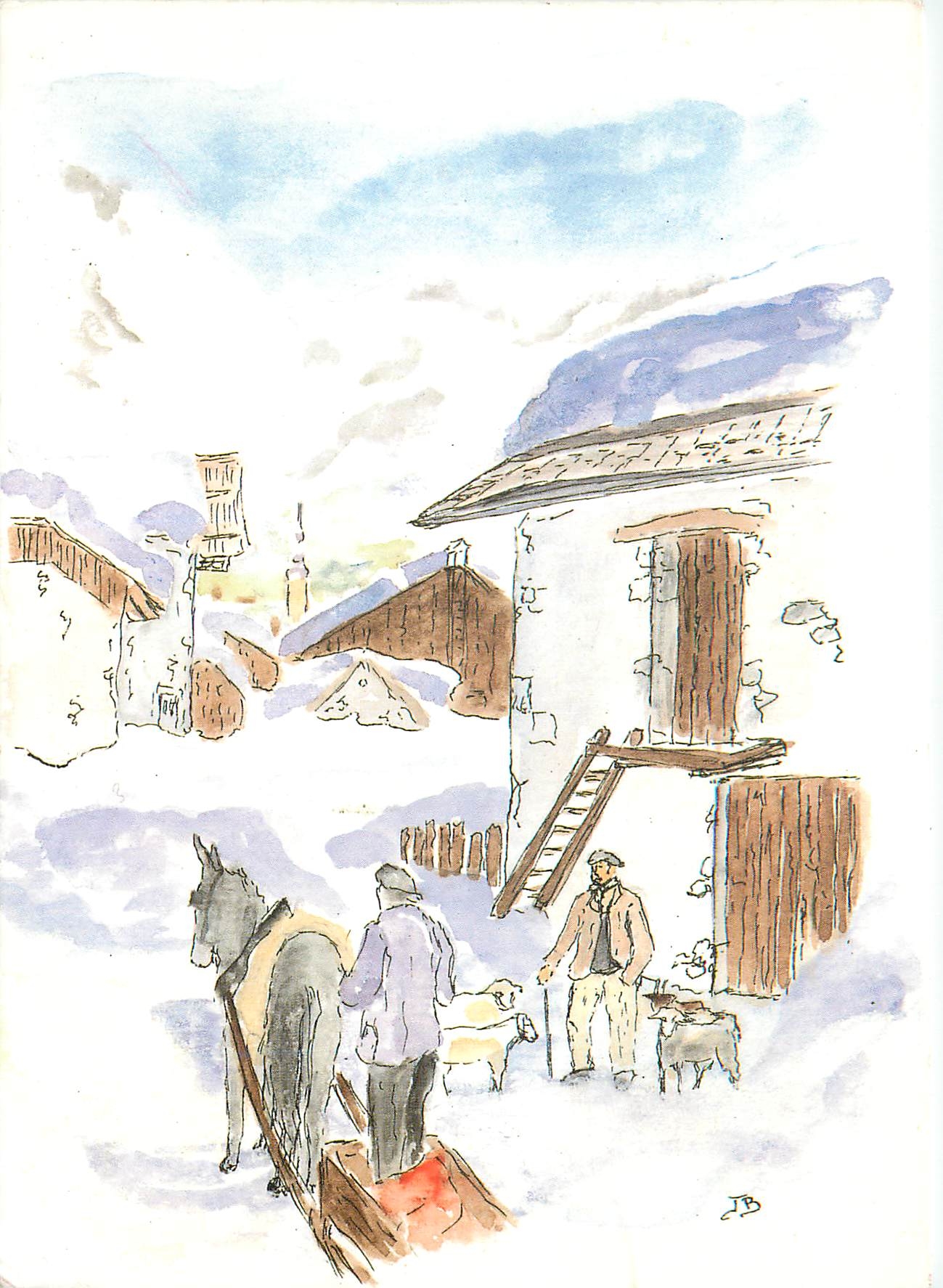 CPM Aquarelle de Joel Bonneton Collection Prestige de France