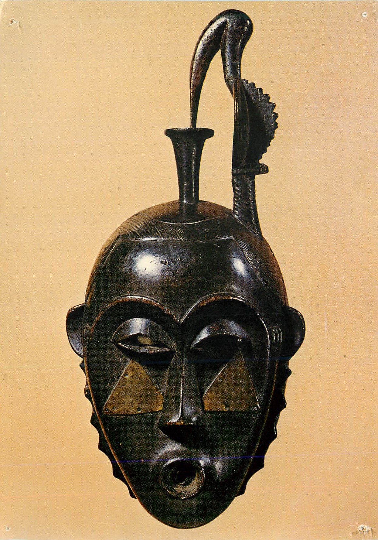Masque à oiseau — Yaouré (Côte-d'Ivoire) — Éditions des Arts Africains et Océaniens, Paris 1971