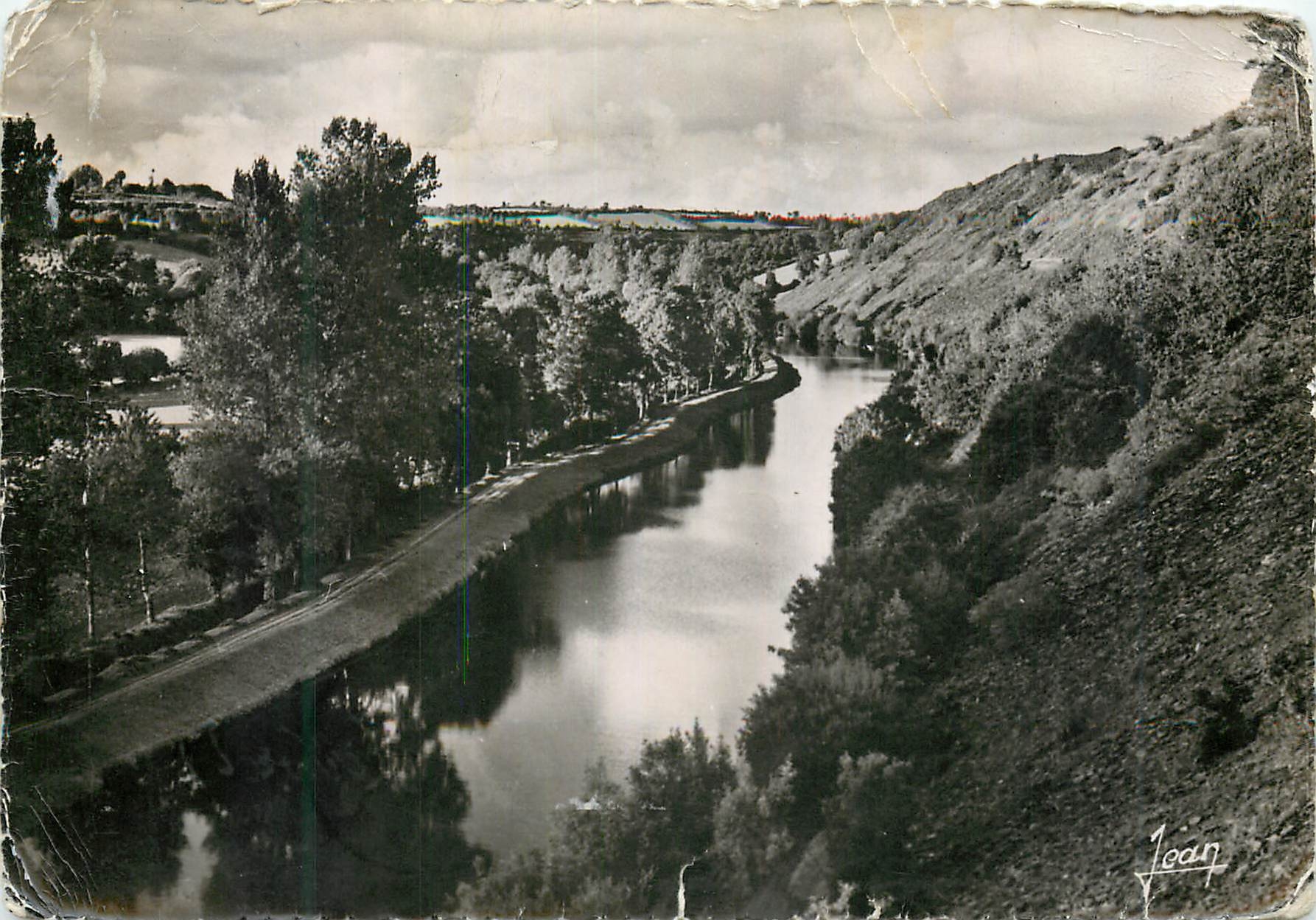 Le Canal vu des Carrières d'ardoises — Saint-Gozac (Finistère) — Les Editions Joan