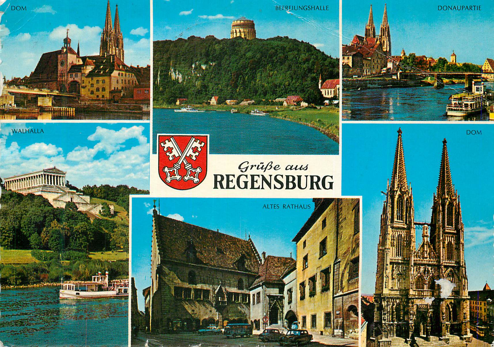 CPM Grusse aus Regensburg Altes Rathaus