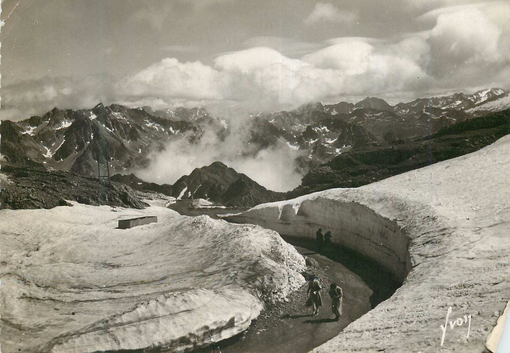 Pic du Midi de Bigorre (2877 m.) — Der Zugangsweg — Éditions R. Marrel, Paris