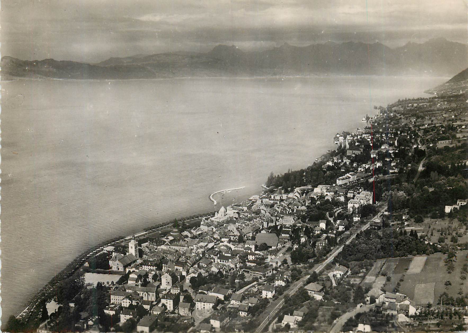 Évian-les-Bains (Haute-Savoie) — Lac Léman et la côte suisse — Éditions Cellard, Lyon