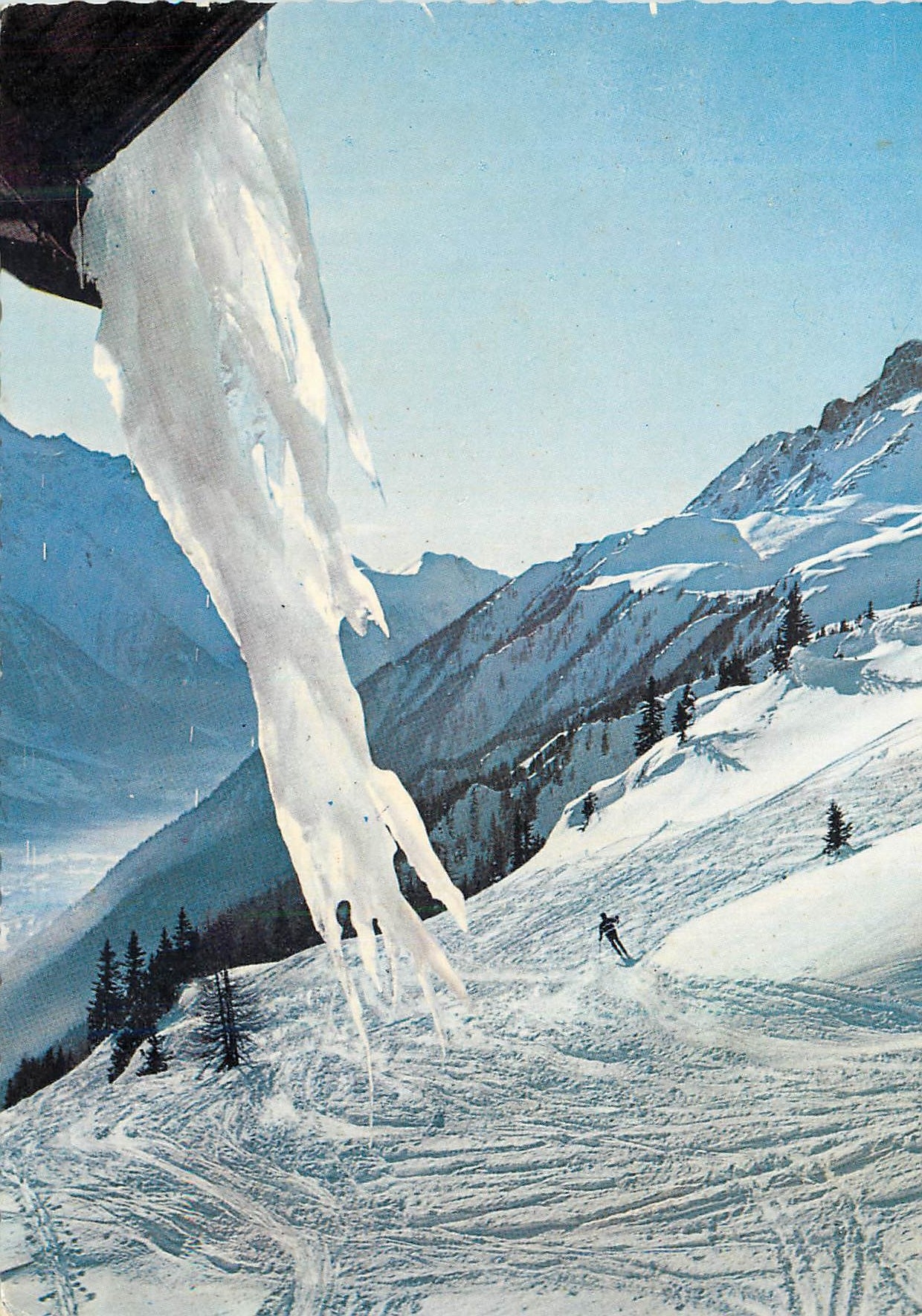 CPM La Feclaz Alt 1380 m Les Alpes sous la Neige