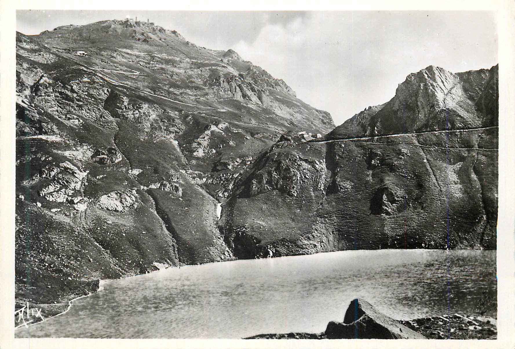 Route du Pic du Midi de Bigorre — Le Lac d'Oncet et le sommet du Pic — Éditions ALIX, N°341