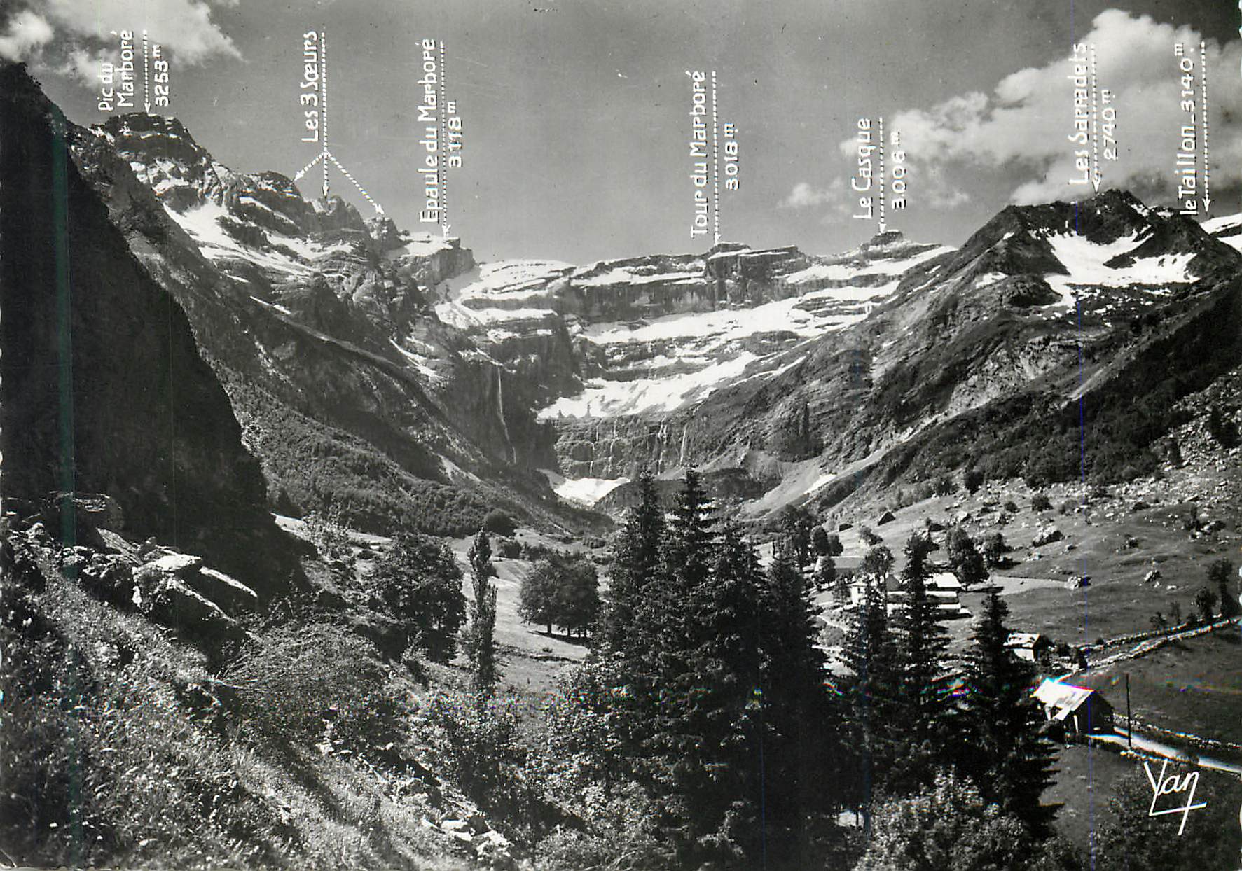 CPM Gavarnie Les Sommets Dominant le Cirque