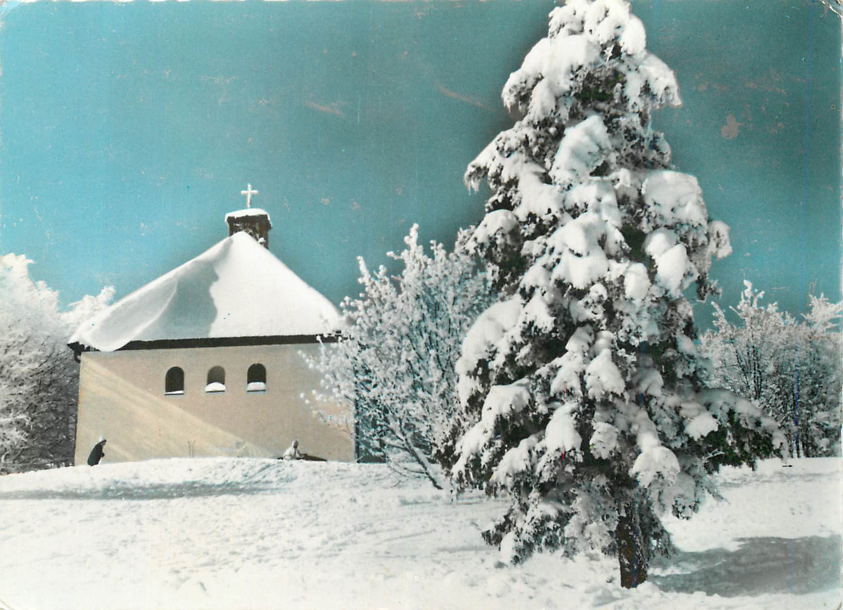 CPM Le Markstein (1250 m) Chapelle N D des Neiges
